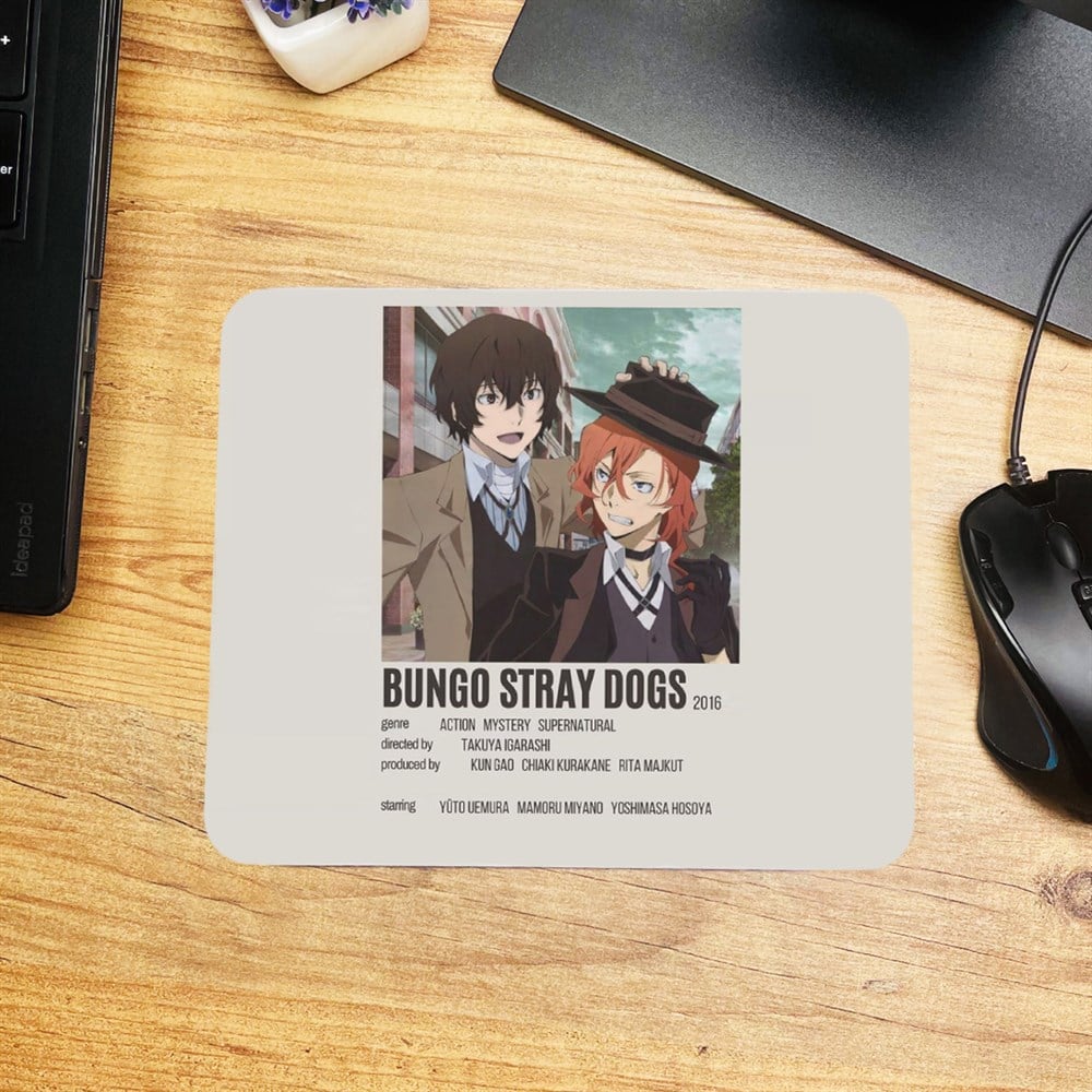 Bungou Stray Dogs 2 Tasarımlı Mouse Pad