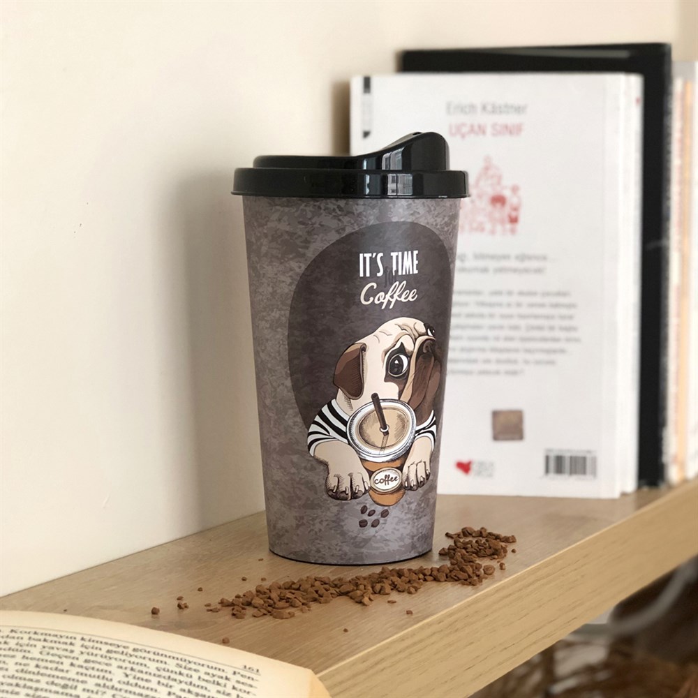 Büyük Boy Tasarım Kahve Bardağı 650 ml