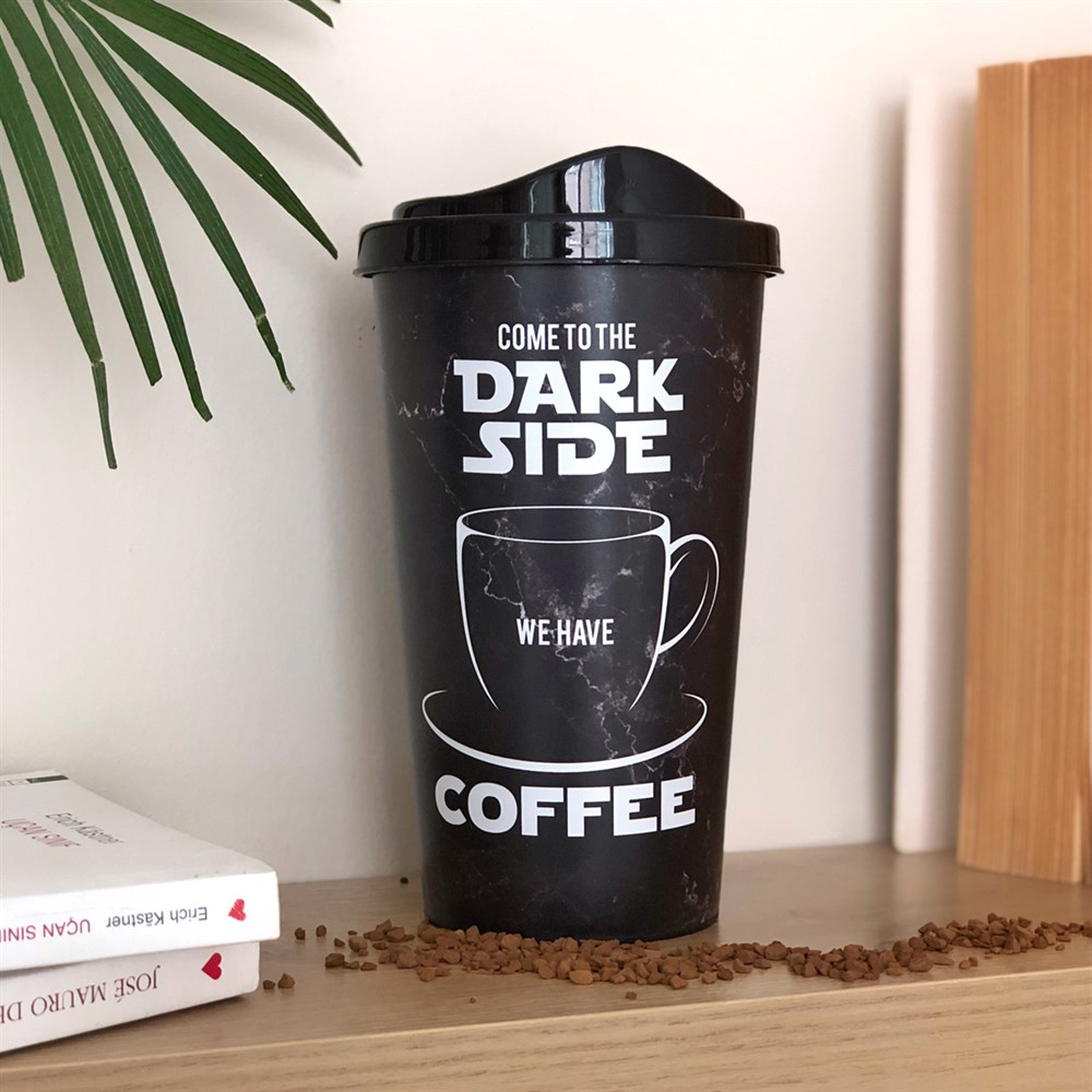 Büyük Boy Tasarım Kahve Bardağı 650 ml