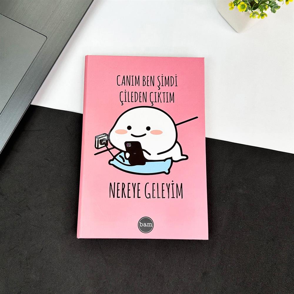 Canım Ben Şimdi Tasarımlı Kırtasiye Seti