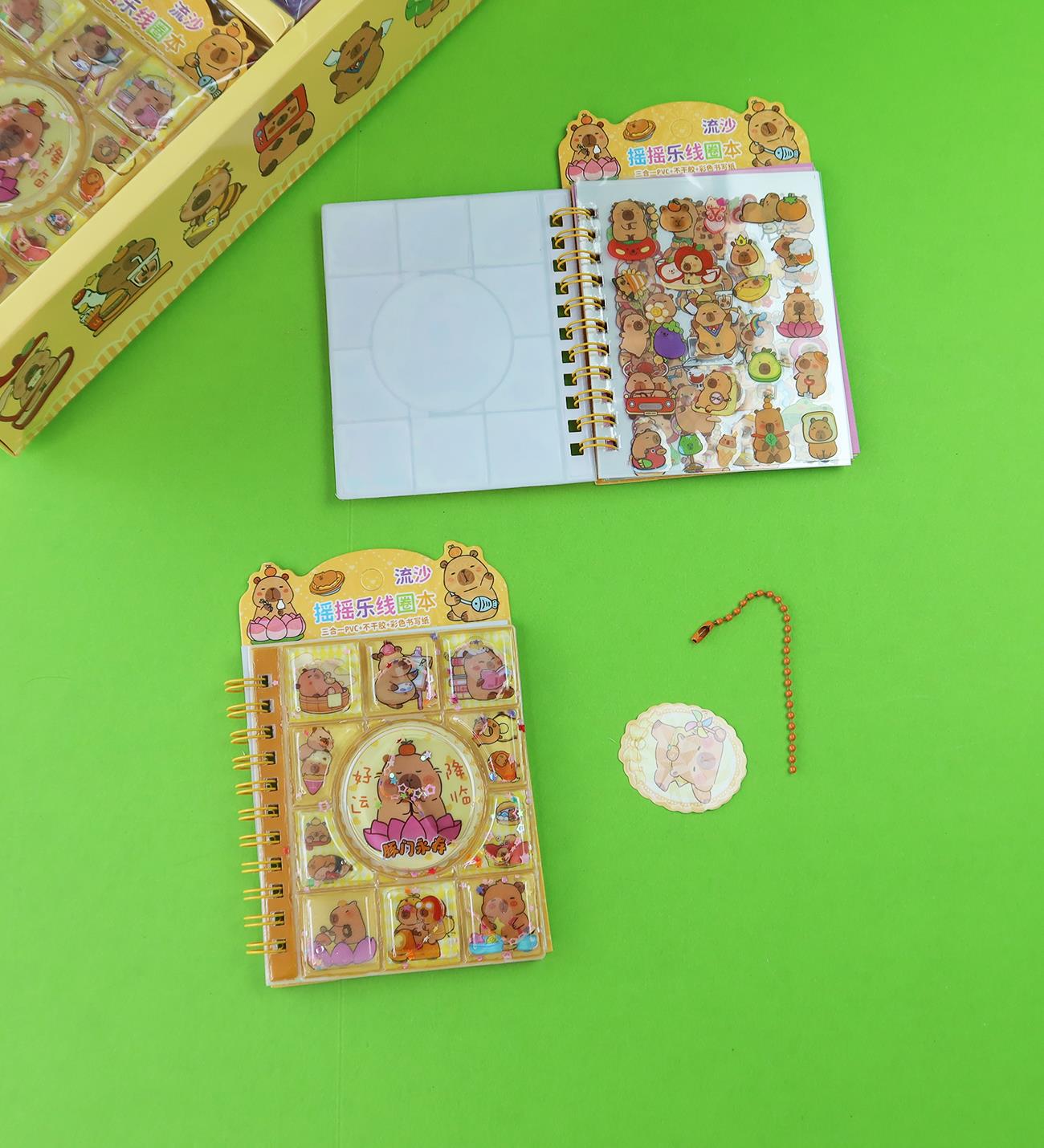 Capybara 32 yaprak Çizgili Defter x24
