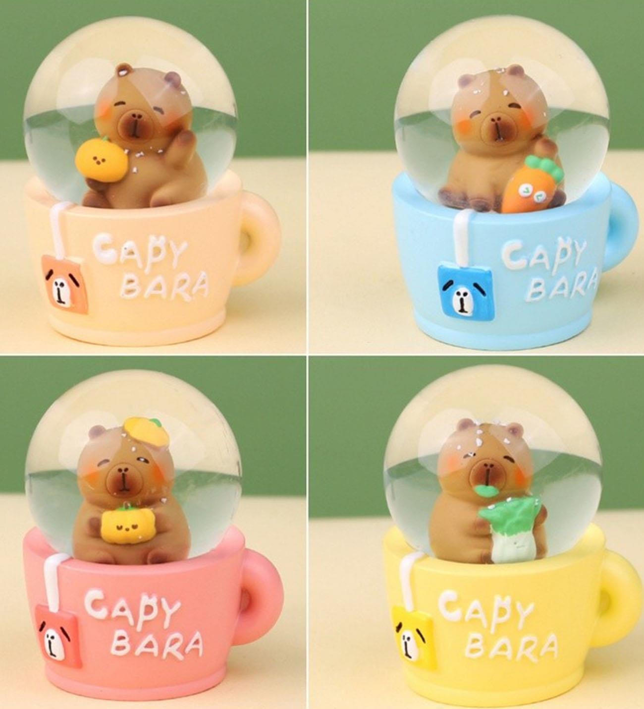 Capybara Kar Küresi Orta Boy
