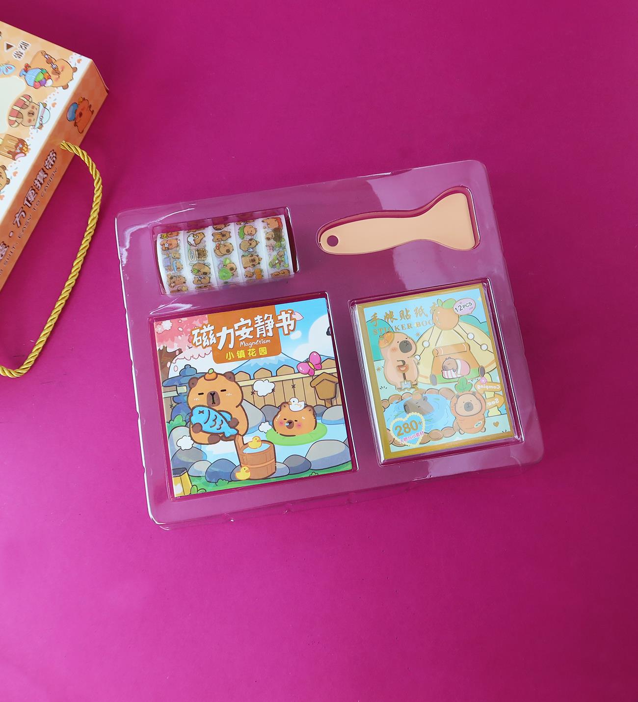 Capybara Sticker Seti x6