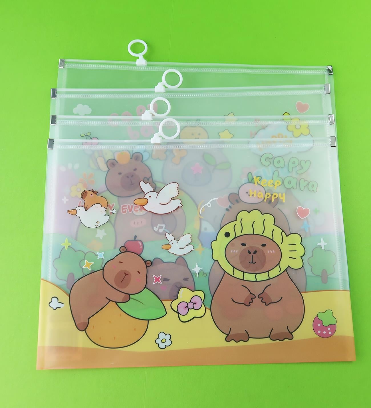 Capybara Tasarımlı A4 Dosya x12