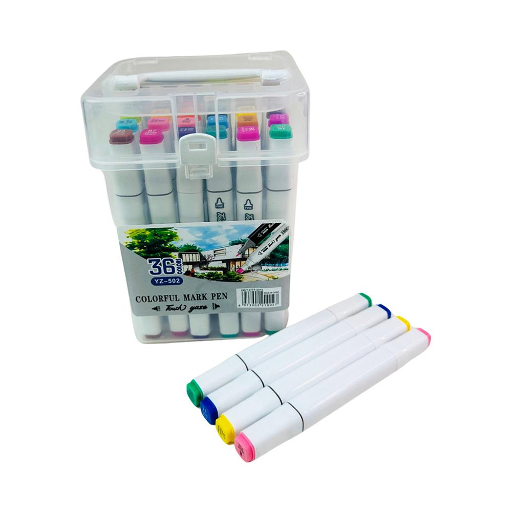 Colorful Çift Taraflı 36lı Marker Kalem Set
