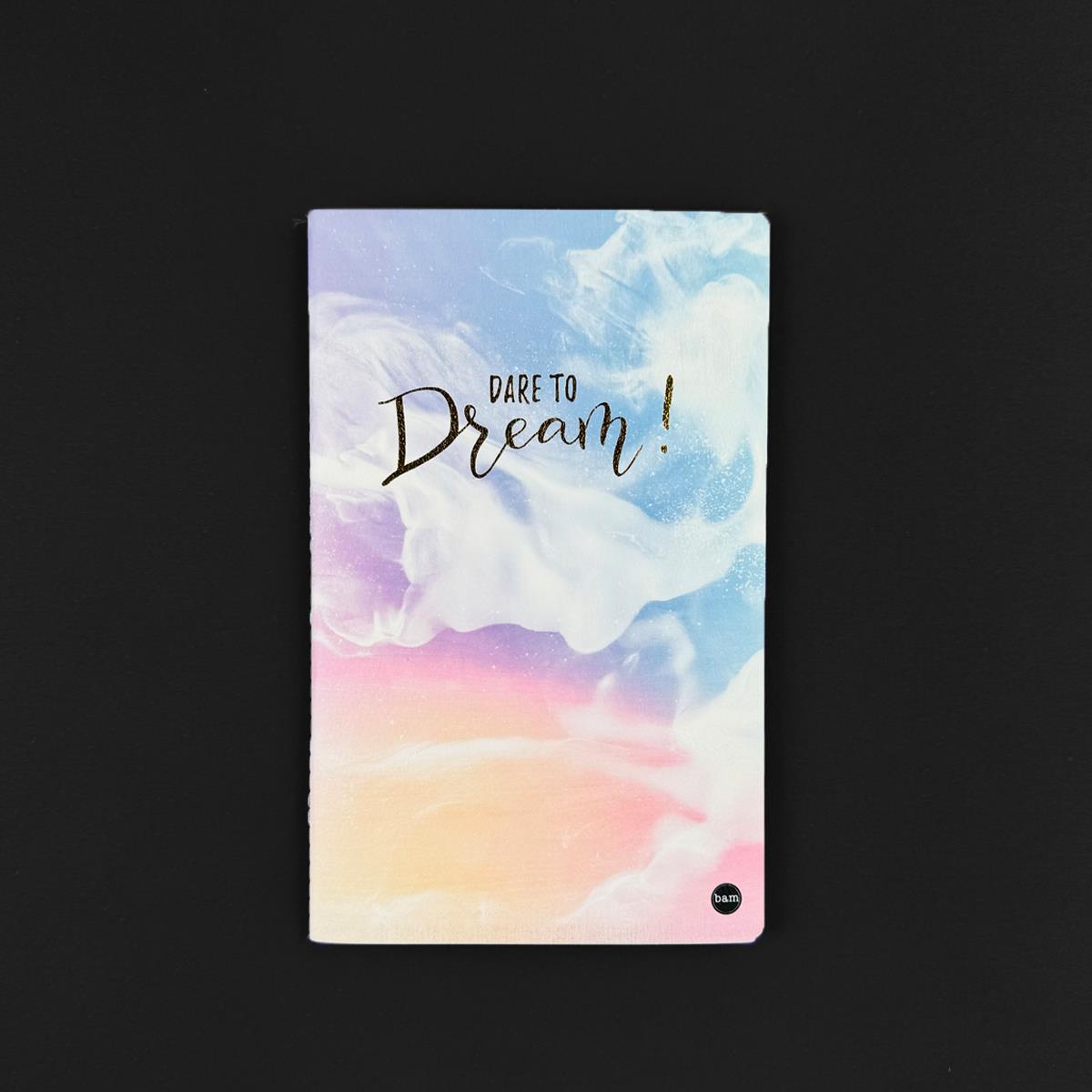 Dare To Dream Tasarımlı Terzi Dikişli Defter