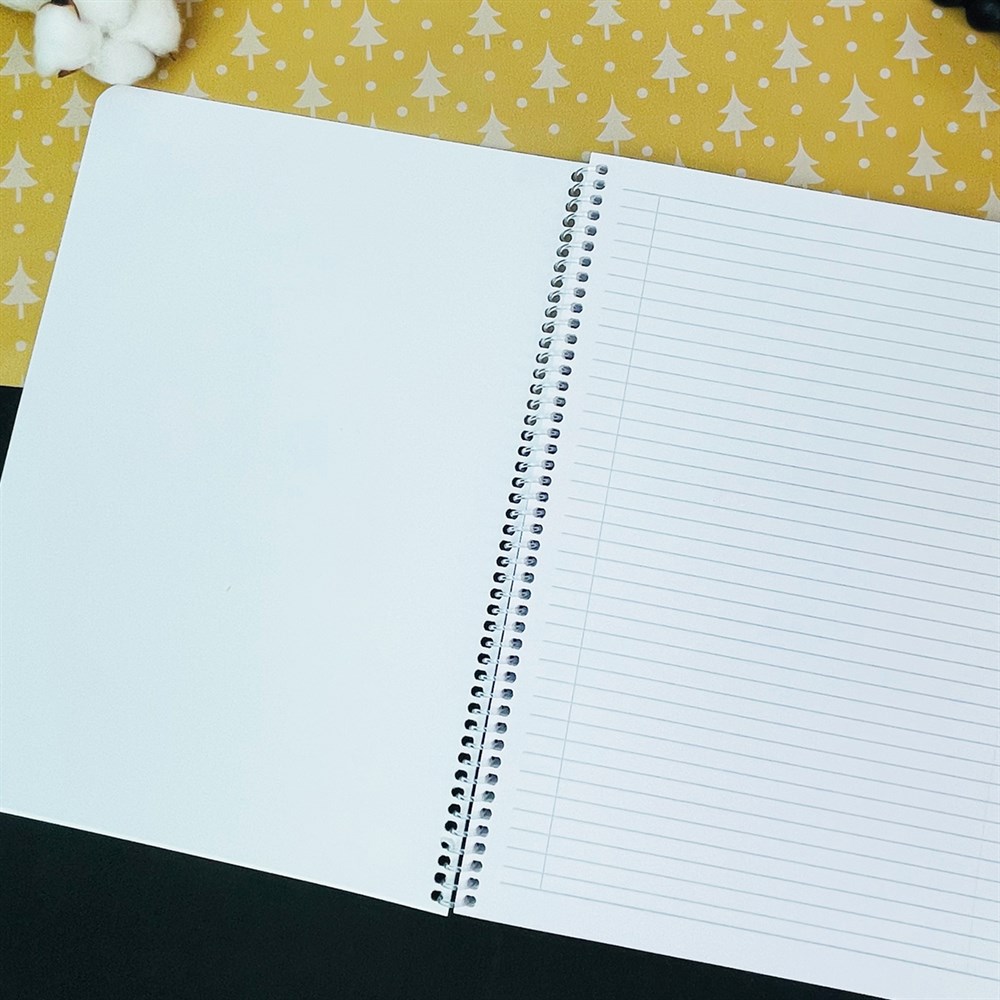 Death Note Tasarımlı Çizgili A4 Defter