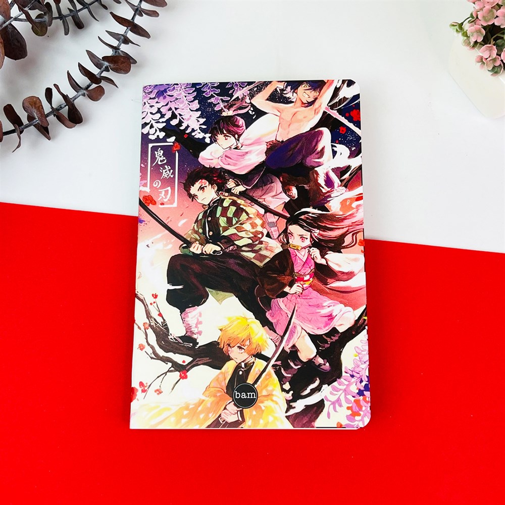 Demo Slayer Tasarımlı Terzi Dikişli Defter