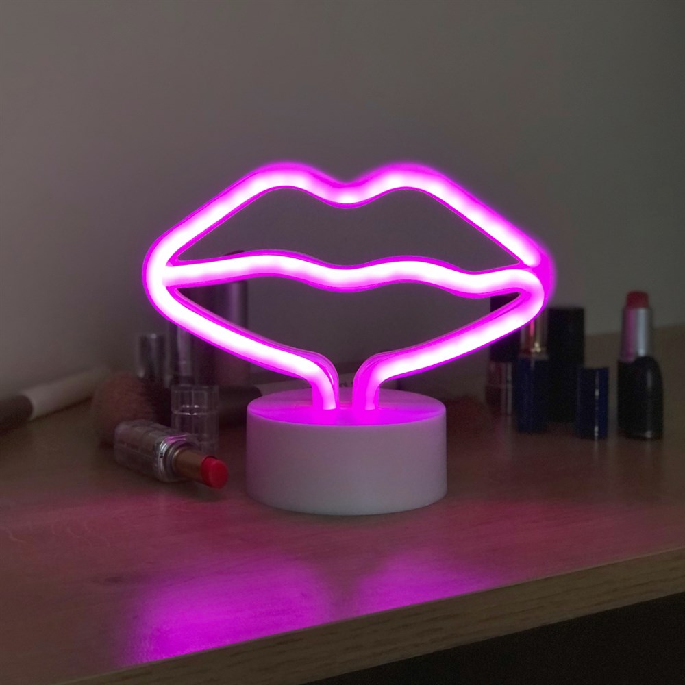 Dudak Neon Lamba