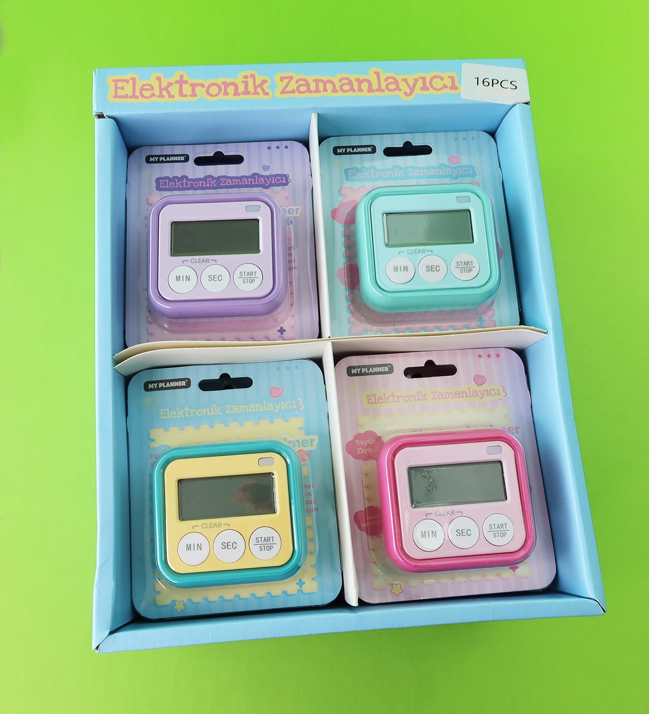 Elektronik Zamanlayıcı x16