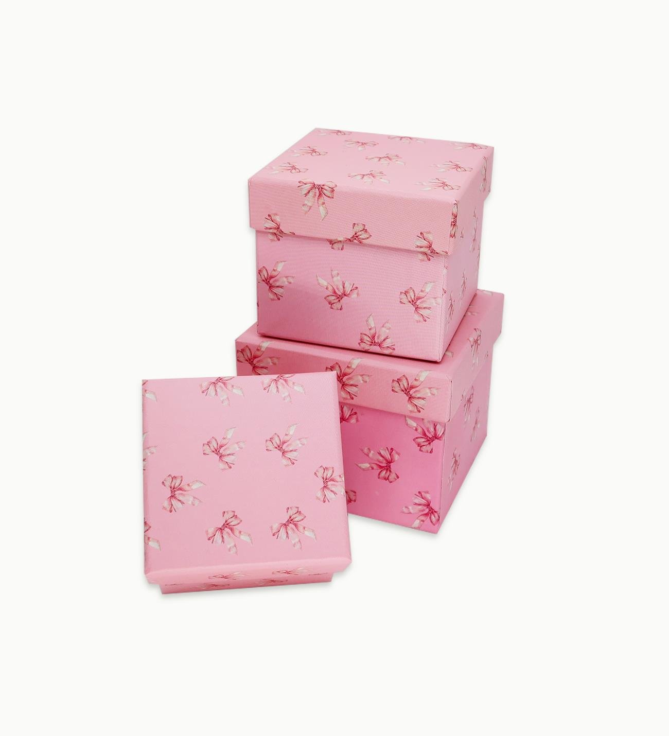 Fiyonk Tasarımlı 3'lü Mini Kutu 