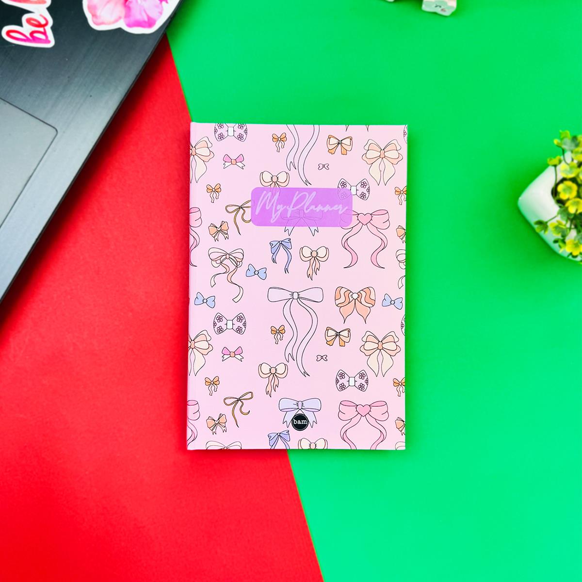 Fiyonk Tasarımlı Lastikli Defter