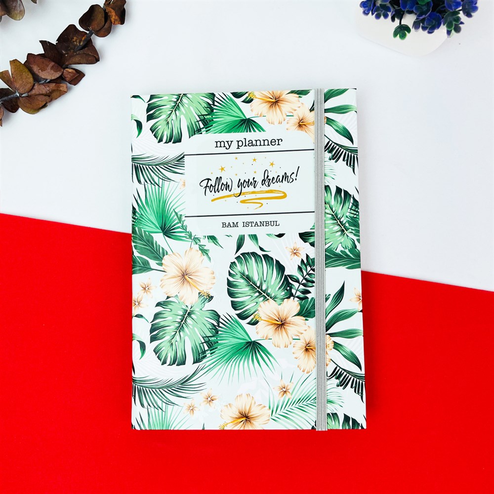 Follow Your Dreams Lastikli Defter
