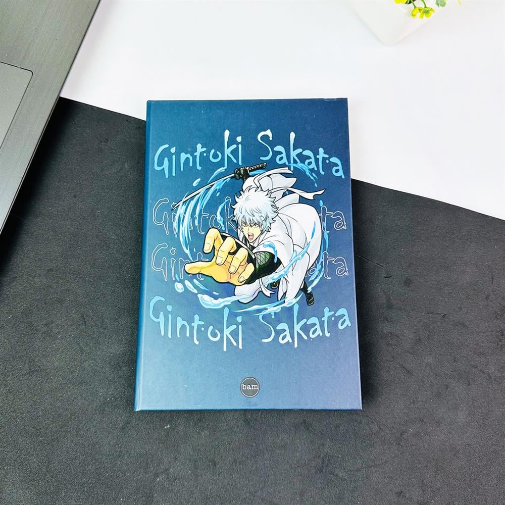 Gintoki Sakata Tasarımlı Lastikli Defter
