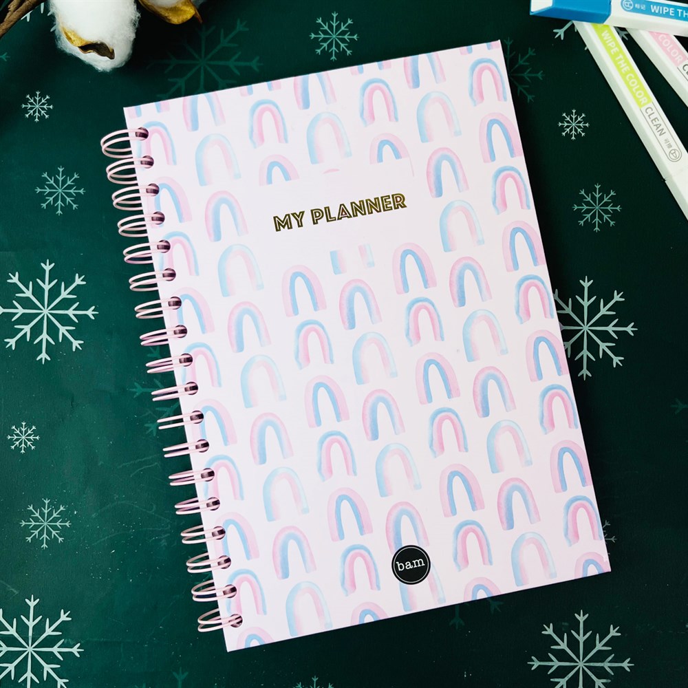 Rainbow My Planner Special Designed Timeless Planner