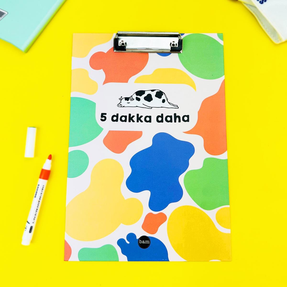 İnek 5 Dakka Daha Tasarımlı Sekreterlik 