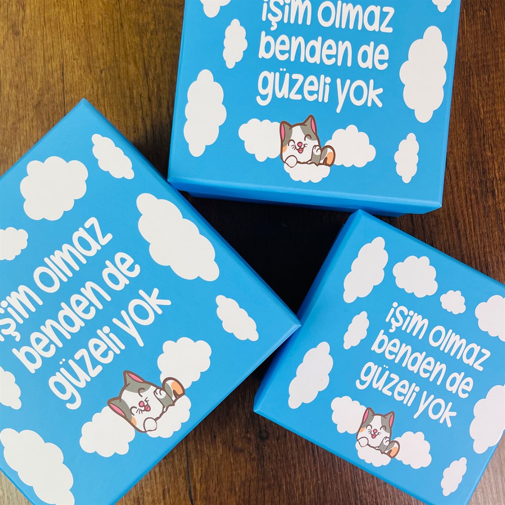 İşim Olmaz Benden De Güzeli Yok Gift Box - 3 Pcs Set
