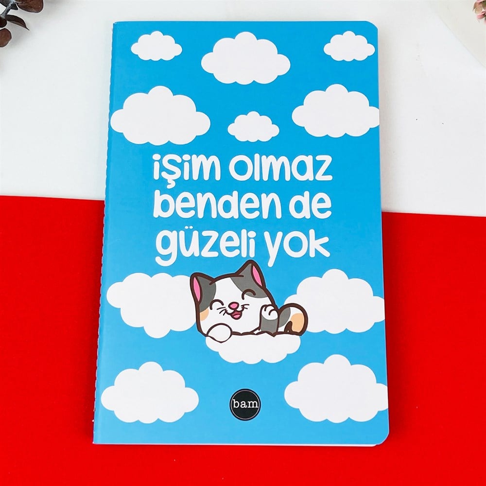 İşim Olmaz Benden De Güzeli Yok Tasarımlı Terzi Dikişli Defter