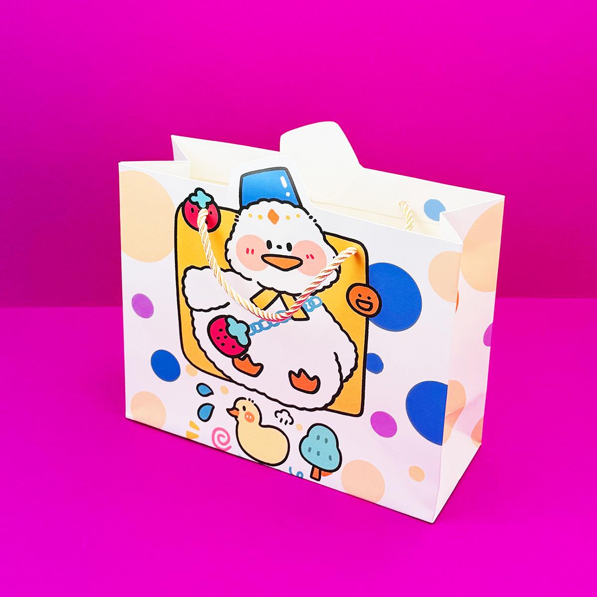 Kawaii Karton Çanta 25x22 x12