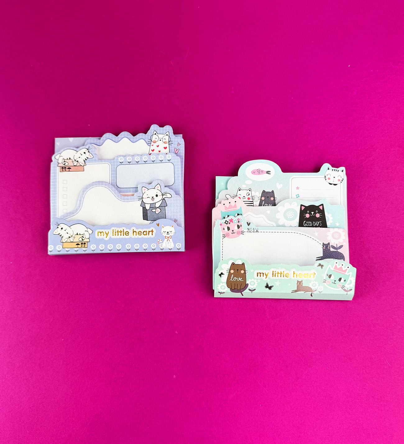 Kedi Post-it 3'lü Set x12