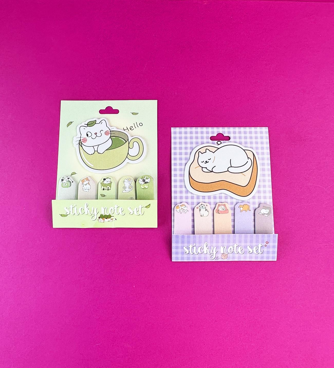 Kedi Post-it 6'lı Seti x12