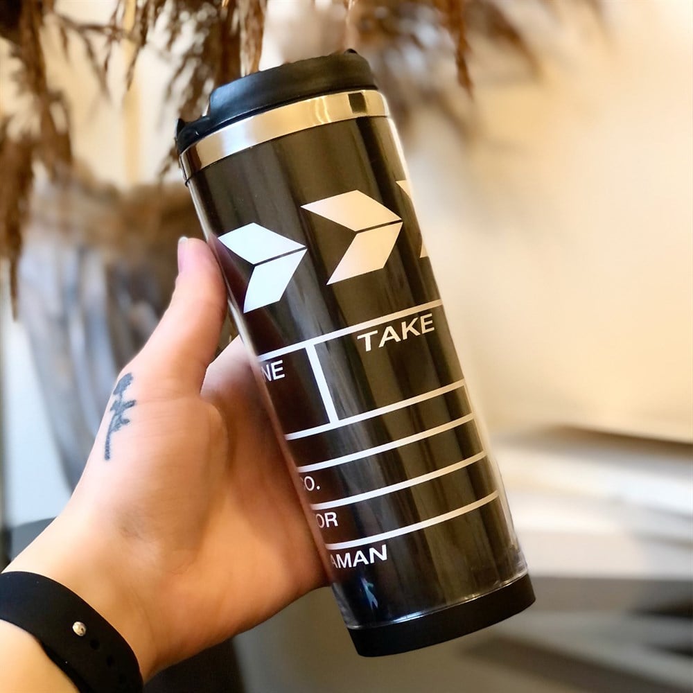 Klaket Tasarımlı 400 Ml Mug Bardak