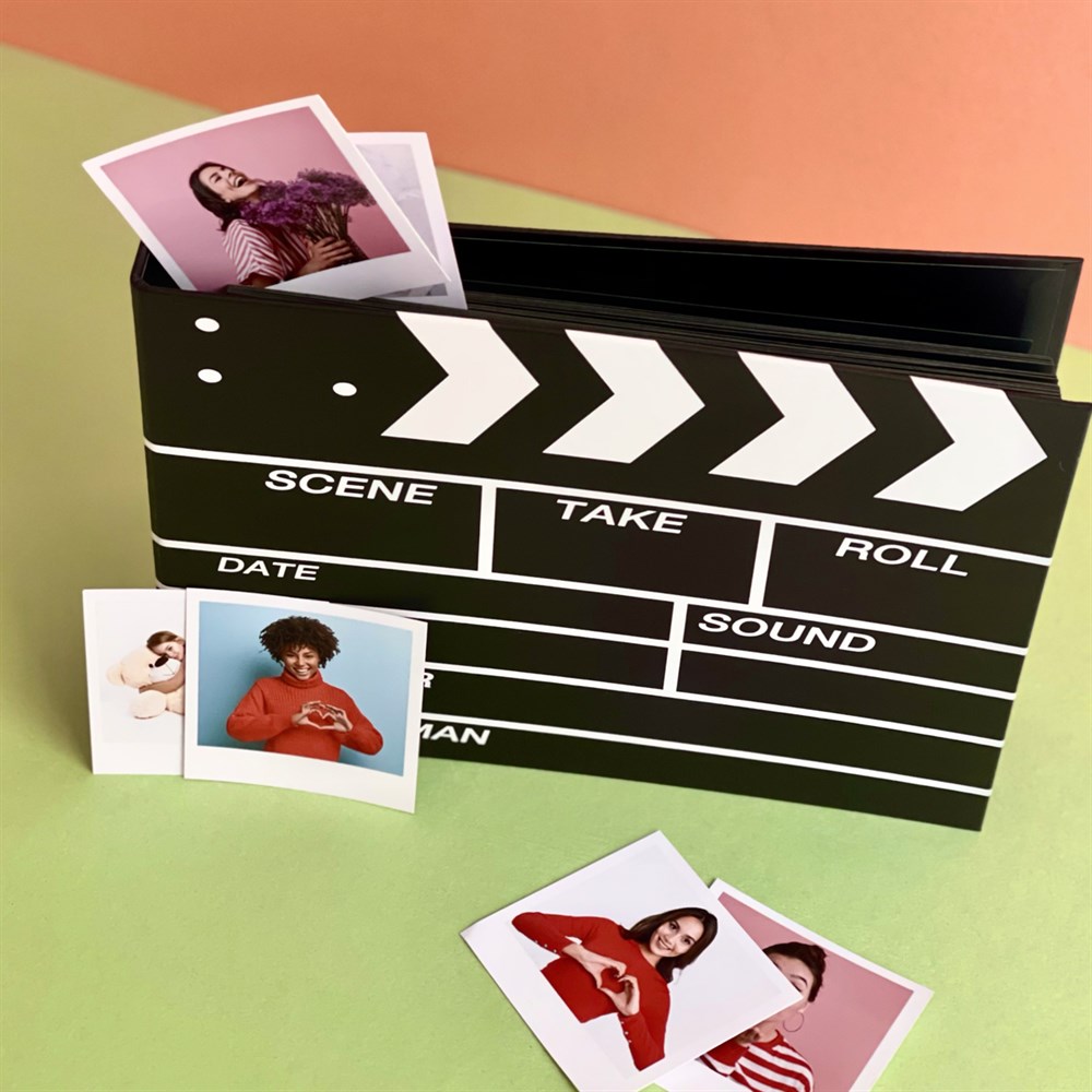 Clapperboard Photo Album w/Stickers