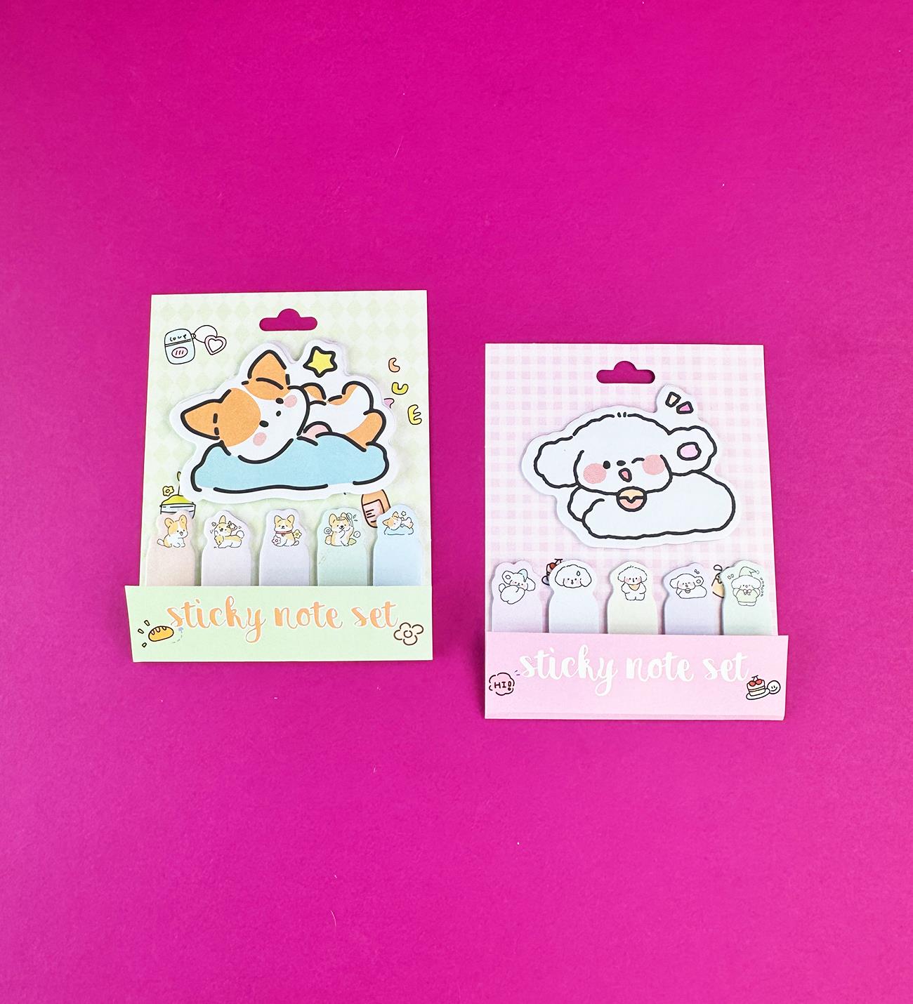 Köpek Post-it 6'lı Seti x12