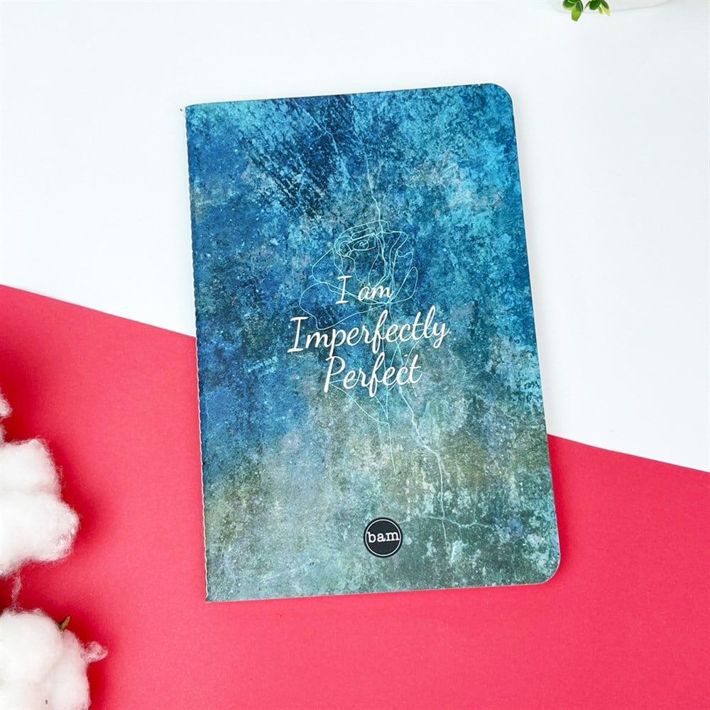 Kusursuz Mükemmelim Tasarımlı Terzi Dikişli Defter