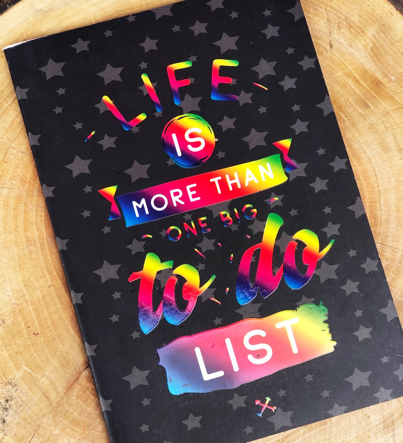 Lıfe İs More Than Tasarımlı Lak Defter