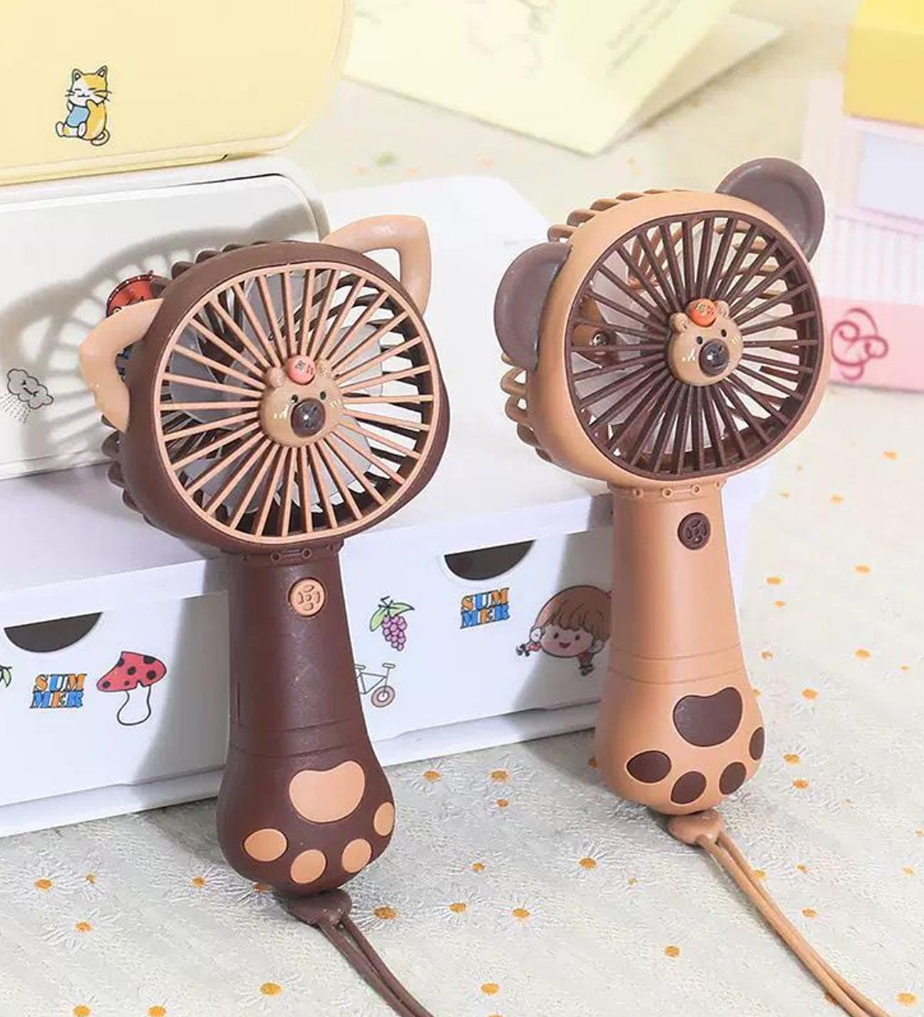 Lp2251 Capybara Tek Kademeli Şarjlı El Fanı x12