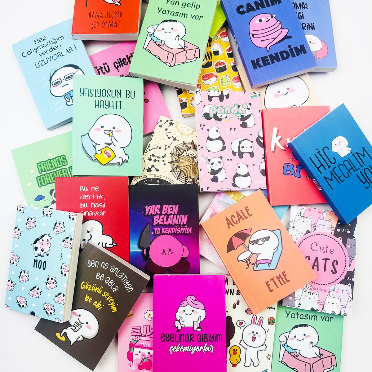 Motto Tasarım Cep Defteri