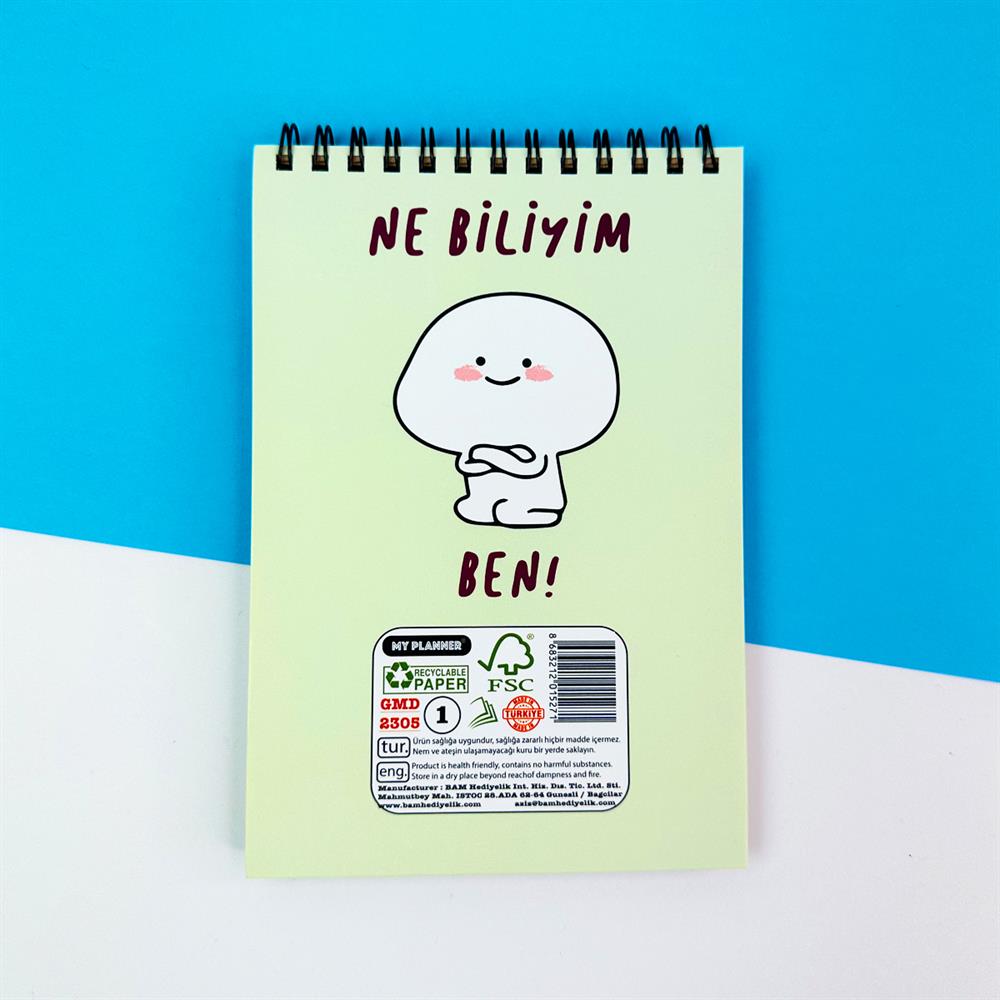 Ne Bilim Ya Spiralli Defter