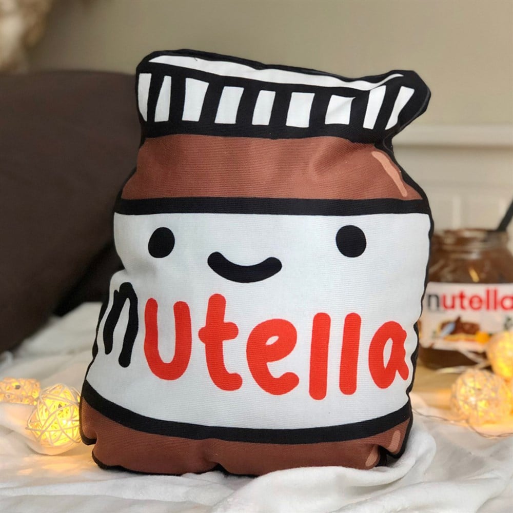 Nutella Tasarımlı Yastık