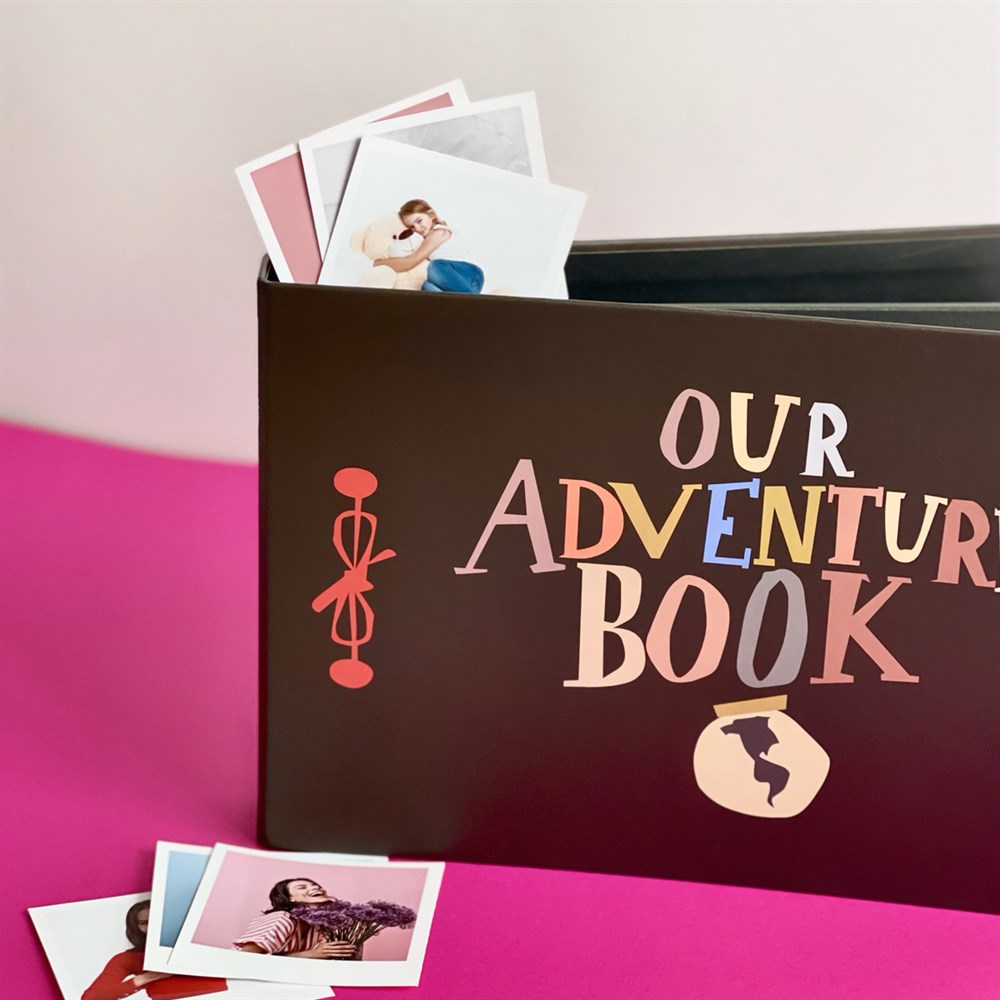 Our Adventure Book Photo Album w/Stickers