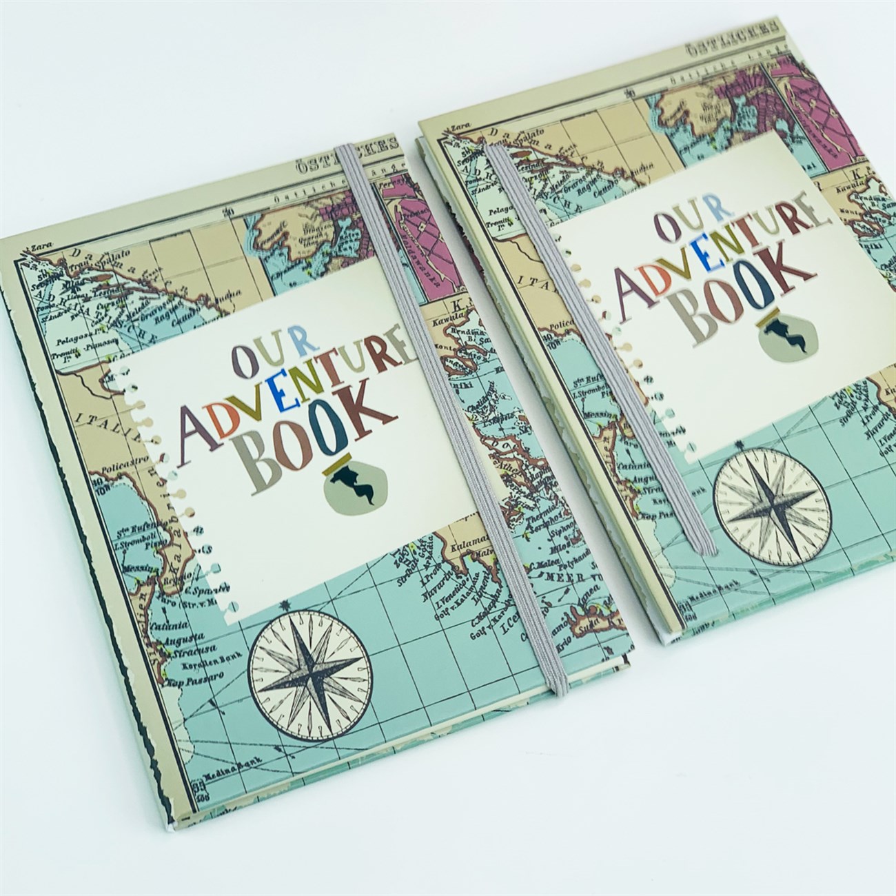 Our Adventure Book Tasarımlı Lastikli Defter
