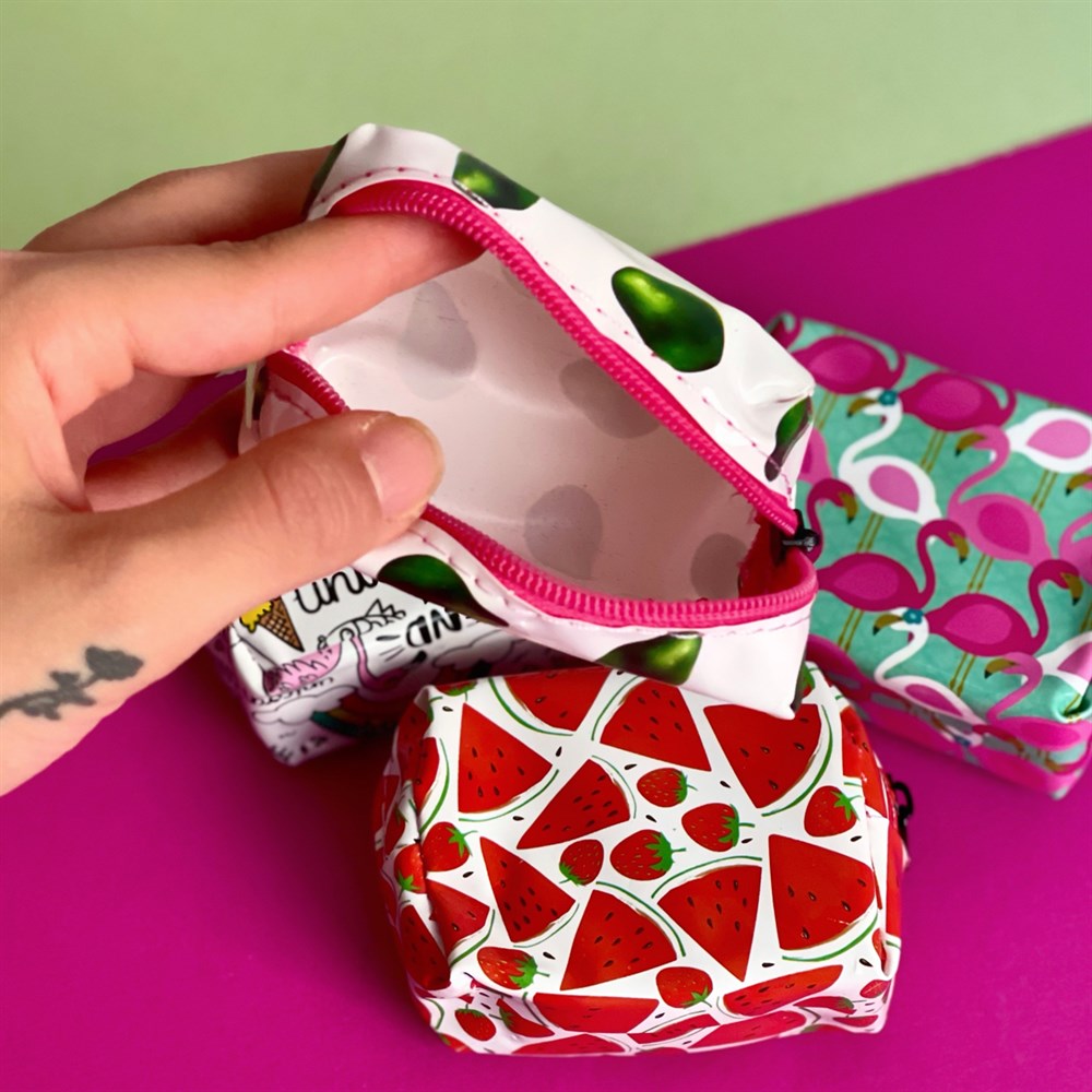 Özel Desenli Plastik Cüzdan