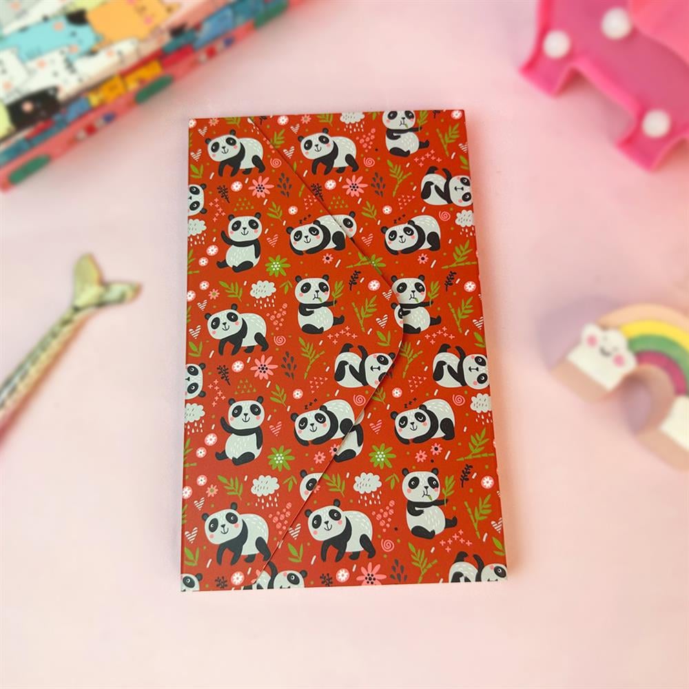 Panda Tasarımlı Zarf Deffter