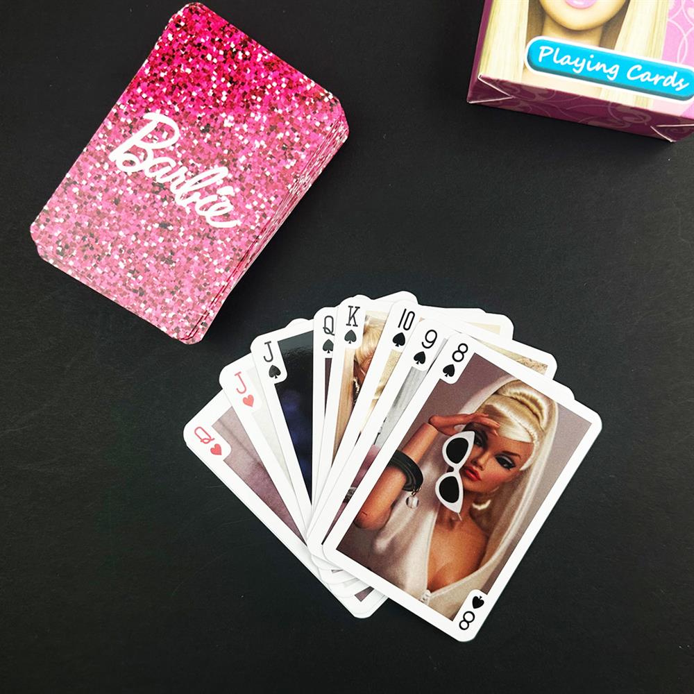 Pembe Bebek İskambil Poker Kartı 1