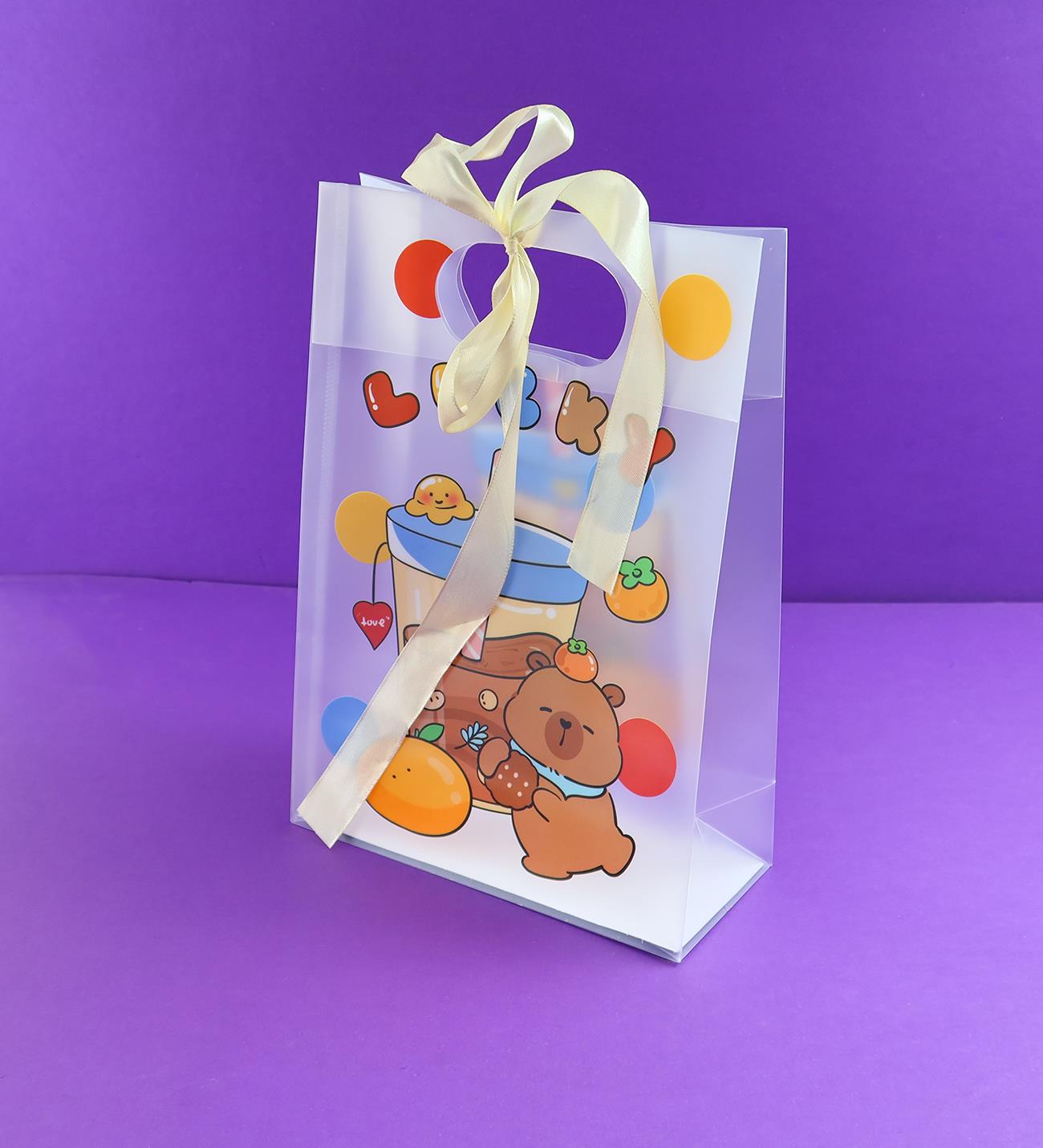 Plastik Çanta Kurdelalı 35x24 Cm x12
