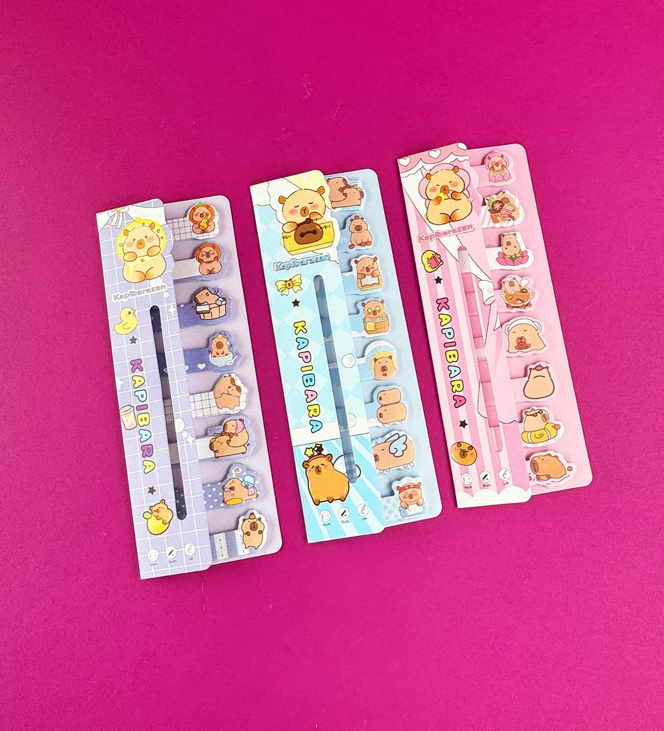 Post-it 8'li Set Capybara x12