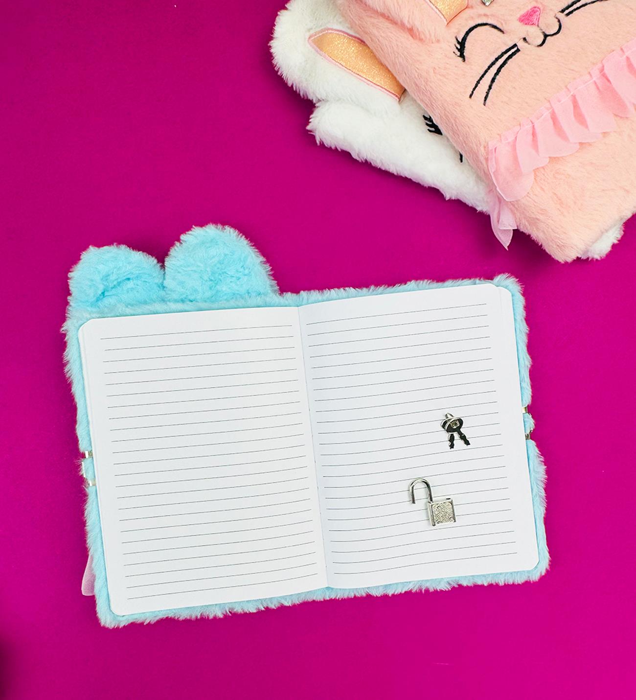 Prenses Tavşan Peluş Defter