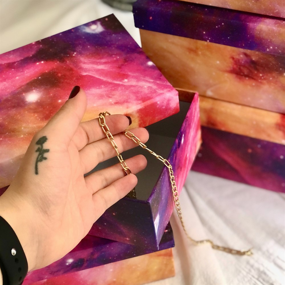 Purple Space Tasarımlı 5li Kutu