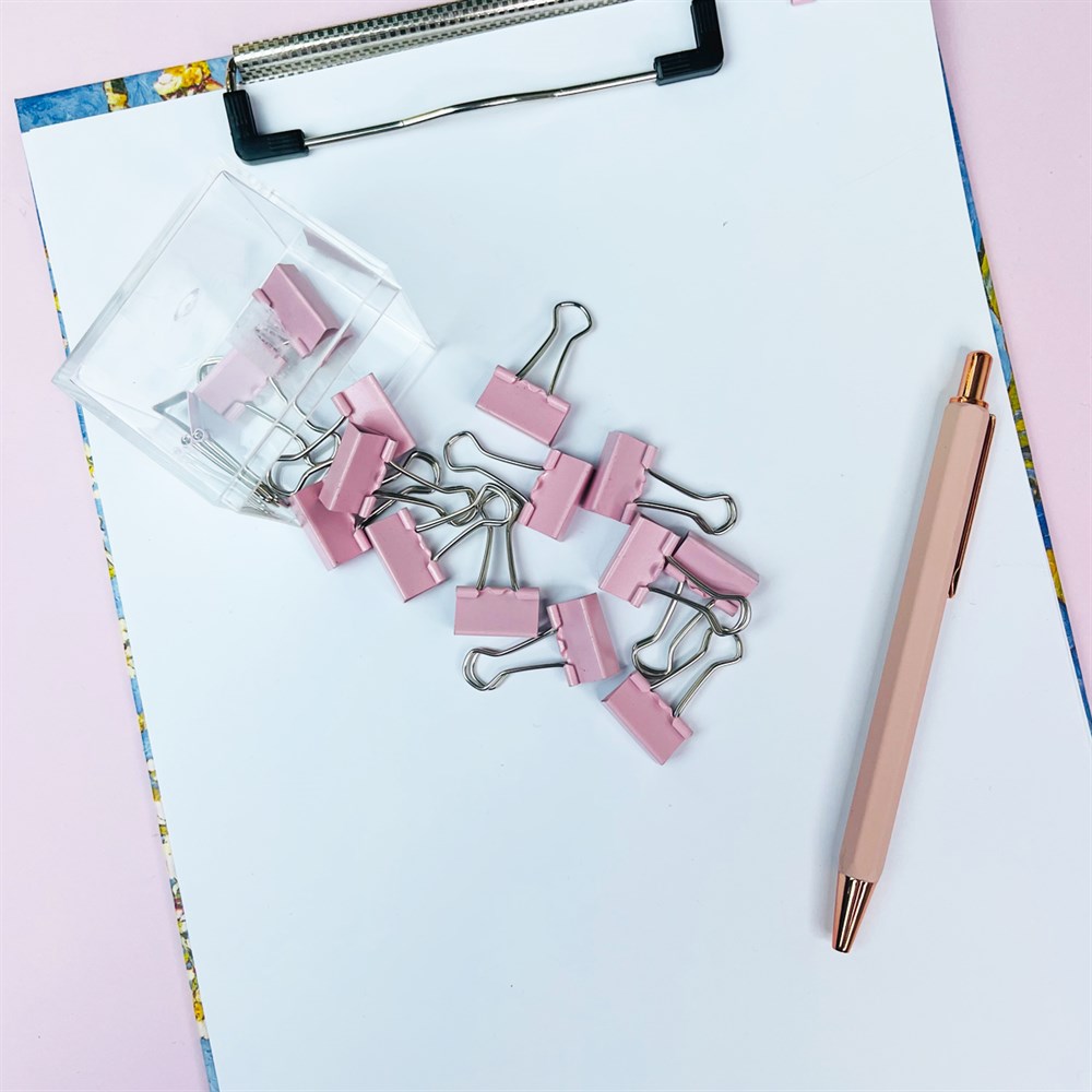 Colorful Paper Clips Set