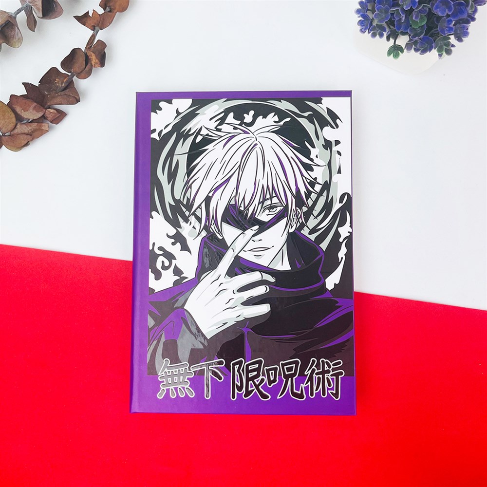 Satoru Gojo Tasarımlı Lastikli Defter