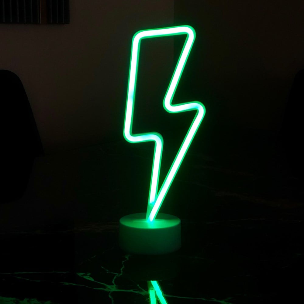 Şimşek Tasarımlı Neon Led Lamba