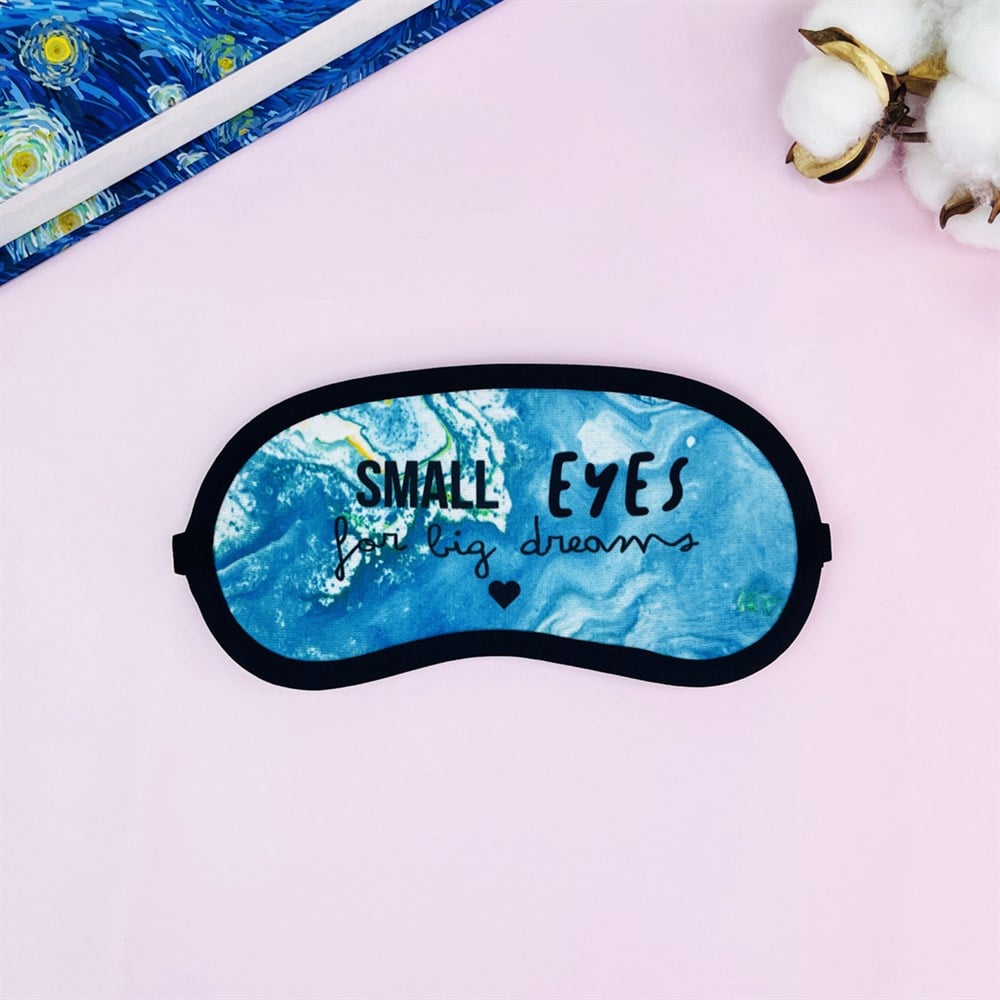 Small Eyes Tasarımlı Uyku Bandı