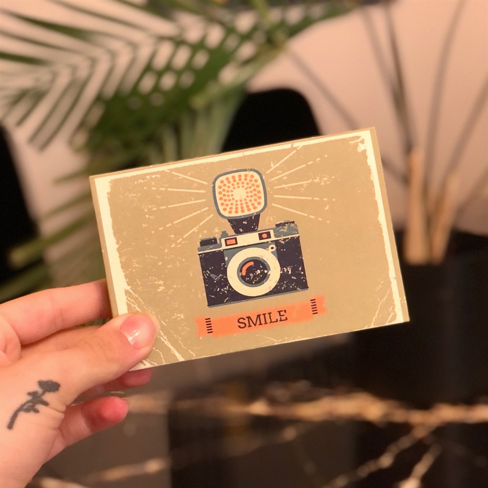 Smile Tasarımlı Mini Albüm