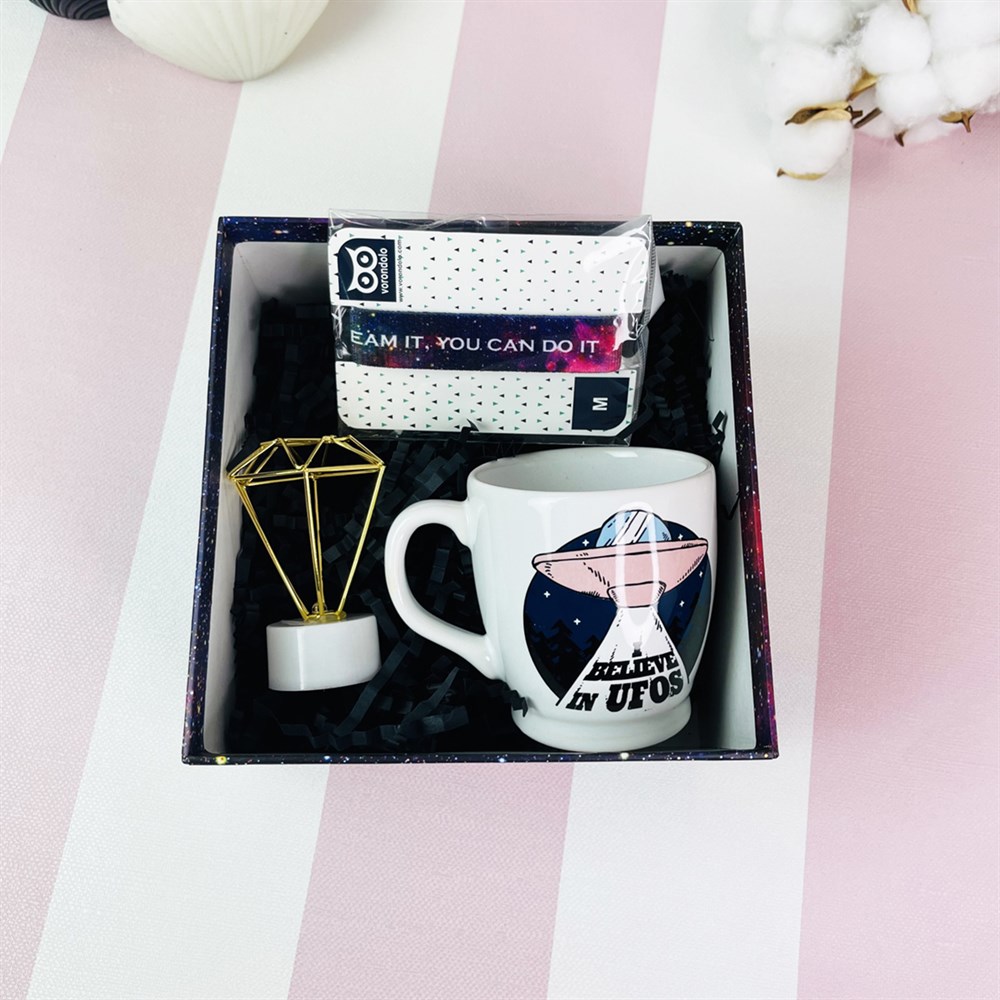 Space Tasarımlı Mini Hediye Seti