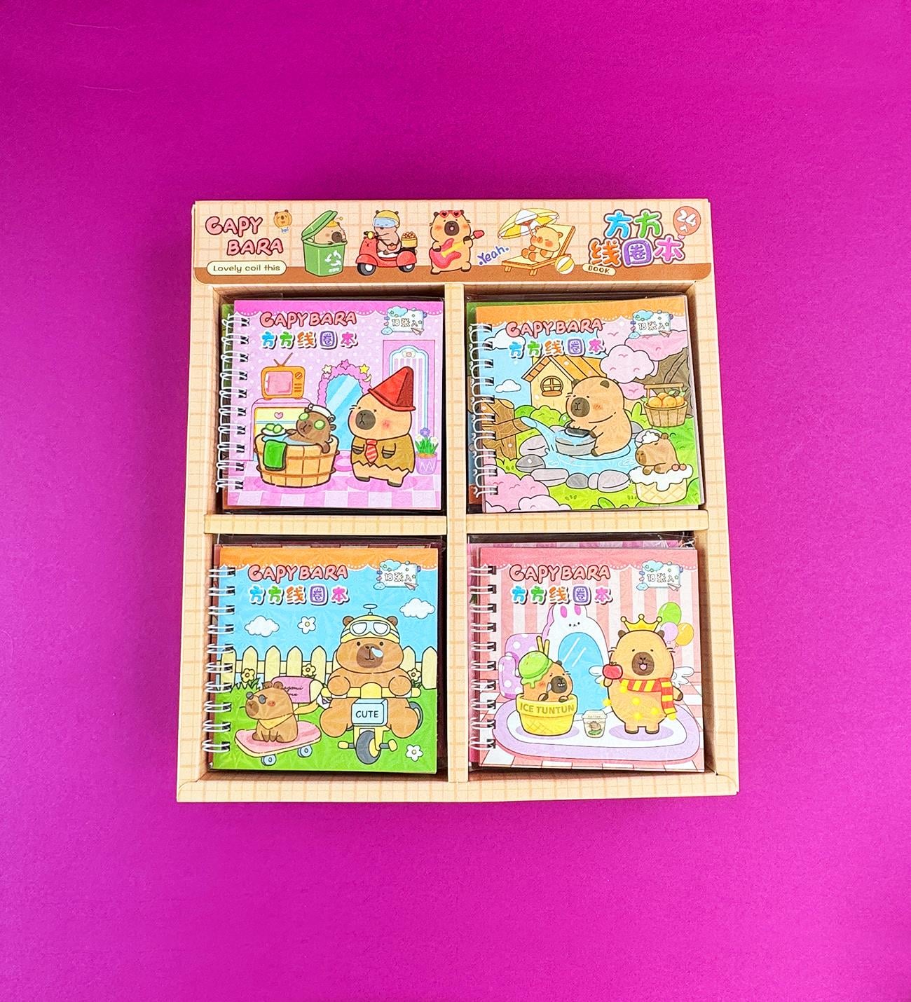 Spiralli Sticker Defter 6 Sayfa Sticker + 22 Sayfa Defter x24